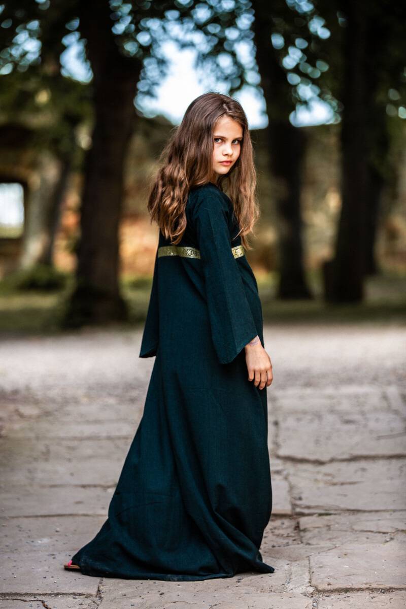 ​​Mittelalter Mädchenkleid in Grun