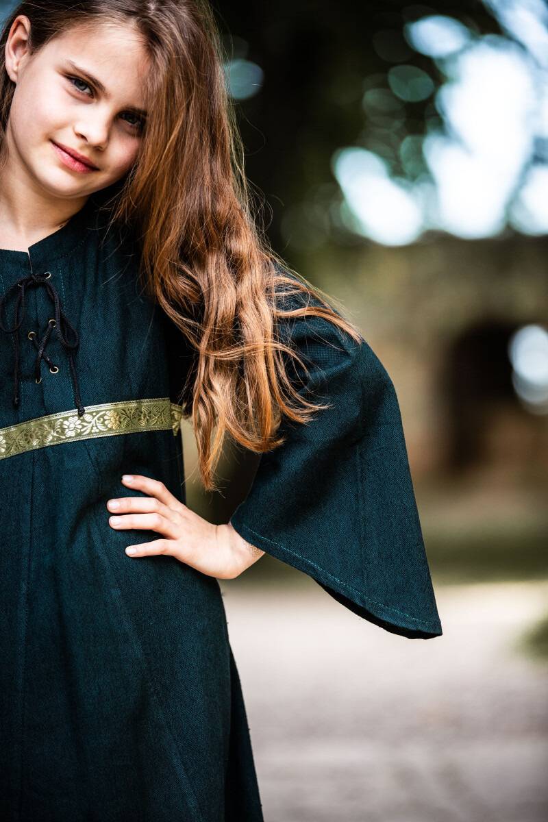​​Mittelalter Mädchenkleid in Grun