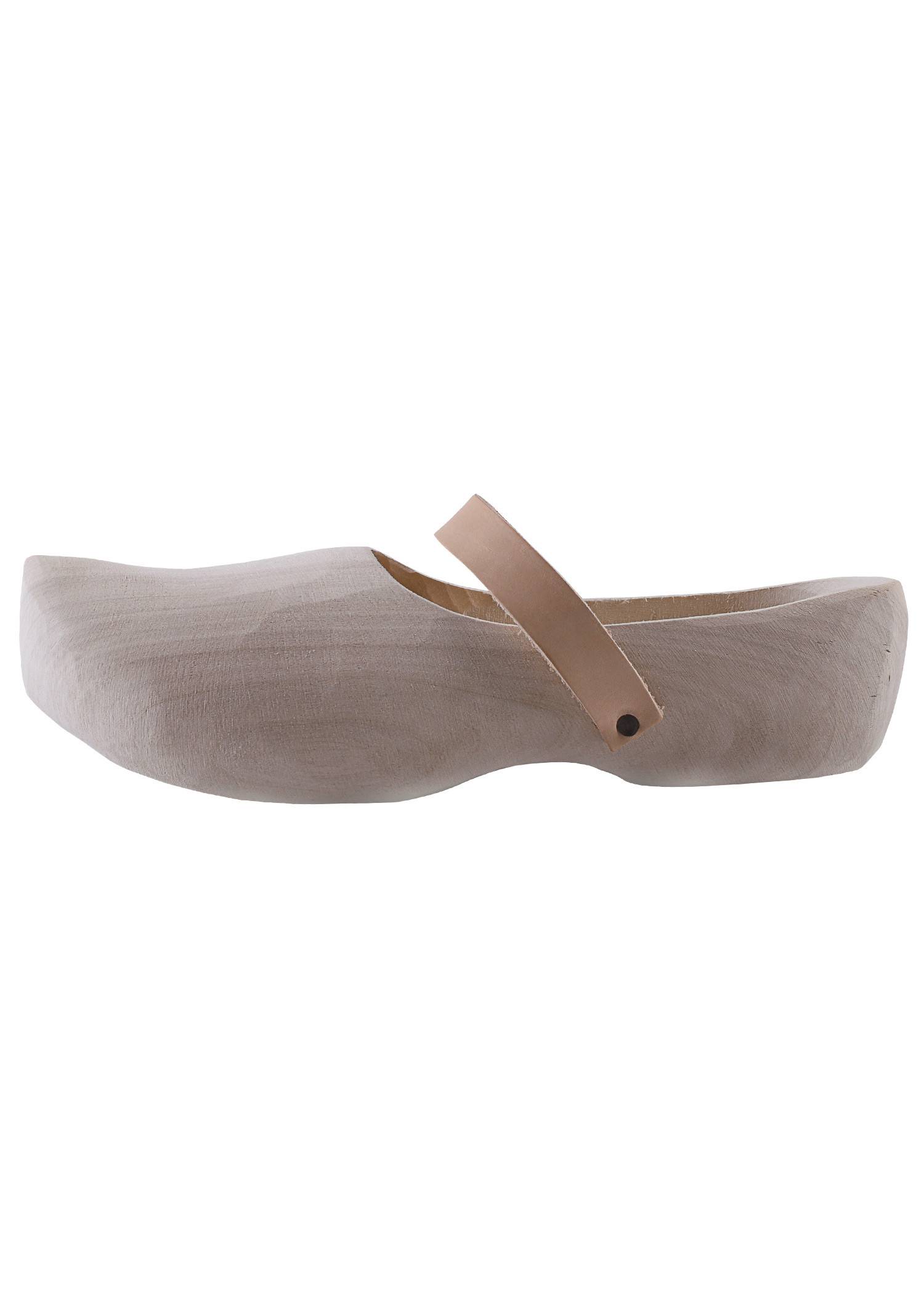 Mittelalter Holzschuhe 13Jh. ( ANBIETUNG MASS 34 )
