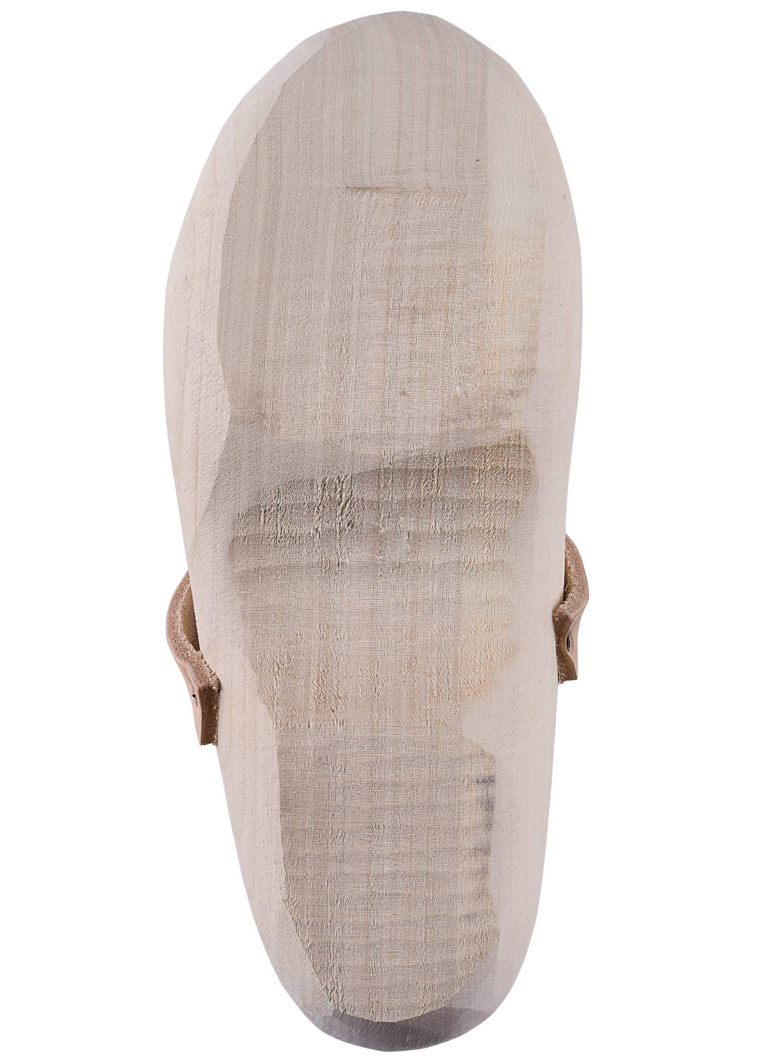 Mittelalter Holzschuhe 13Jh. ( ANBIETUNG MASS 34 )
