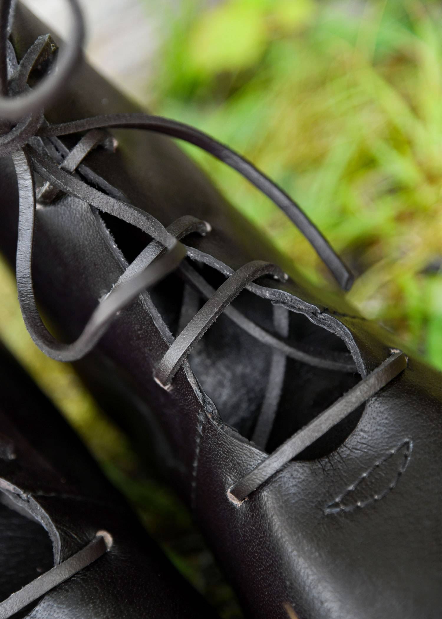 Middeleeuwse Veterschoenen, halfhoog