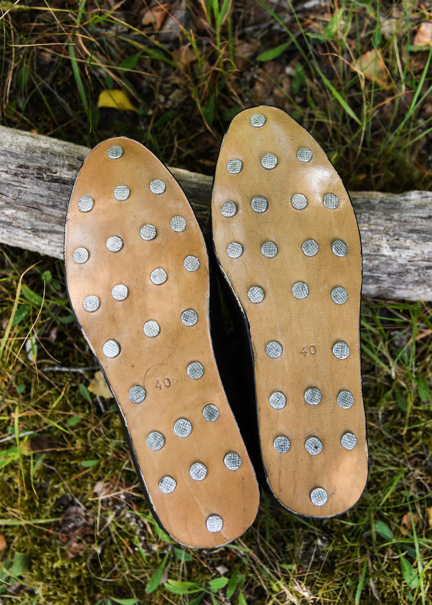 Middeleeuwse Veterschoenen, halfhoog