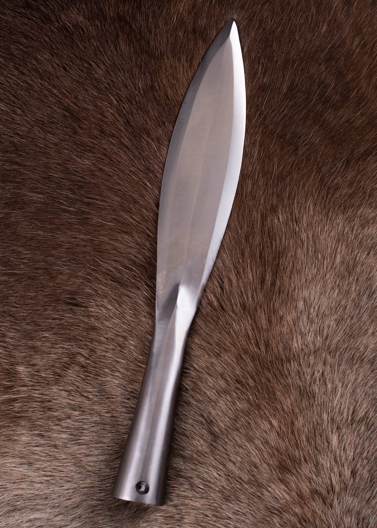 Bladvormige speerpunt, circa 31,5 cm