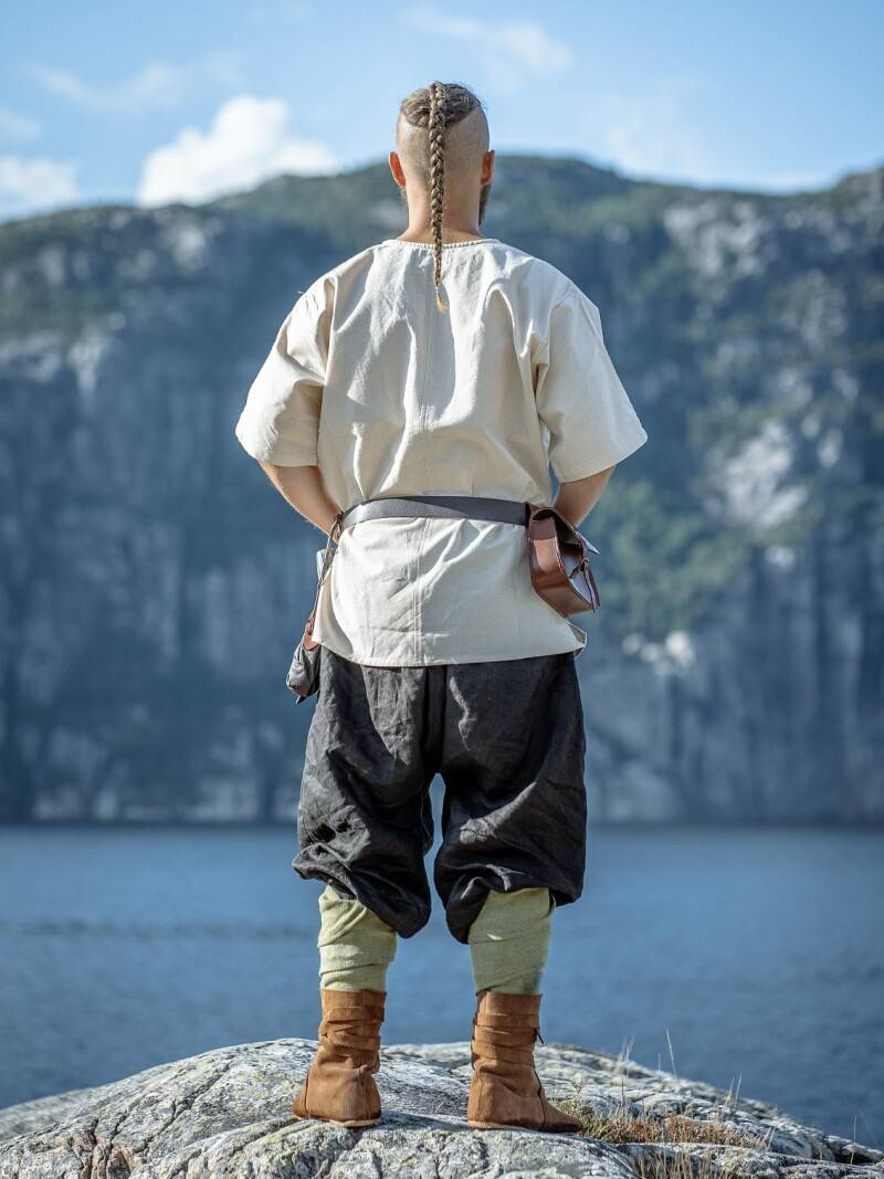 Middeleeuwse Blouse in Natuurkleur