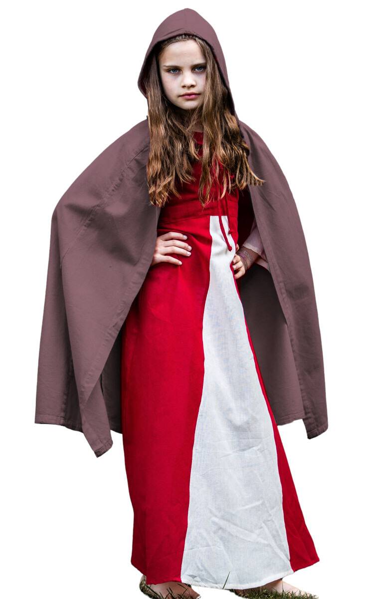 Grijze Jager Cape - Mantel in Bruin