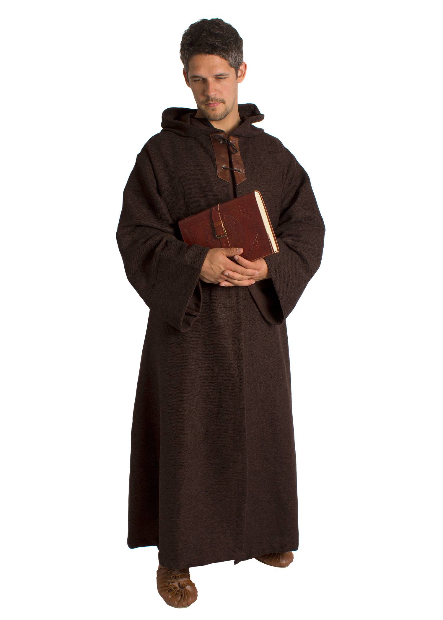 Middeleeuwse Monnikspij - Habijt in Bruin MAAT XS/S (UITVERKOOP)