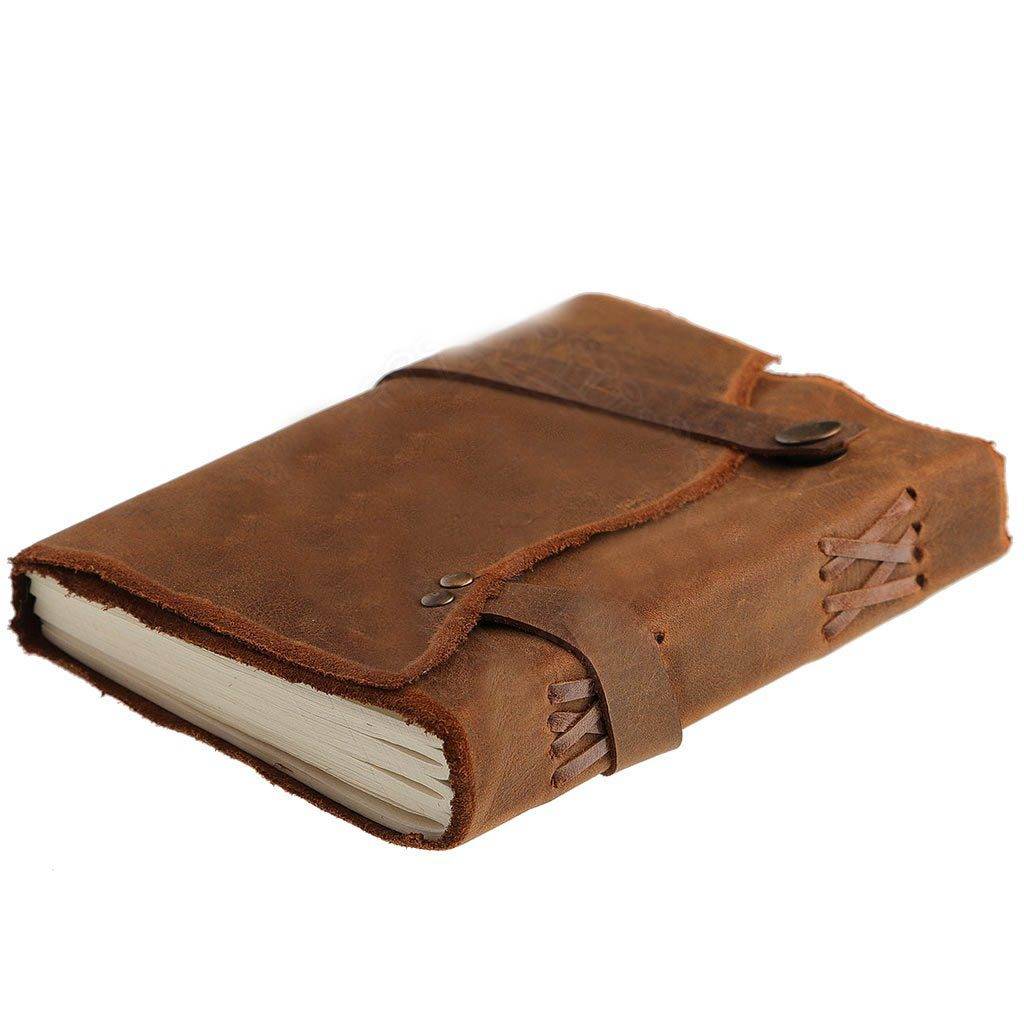Mittelalterliches Tagebuch in Ledereinband