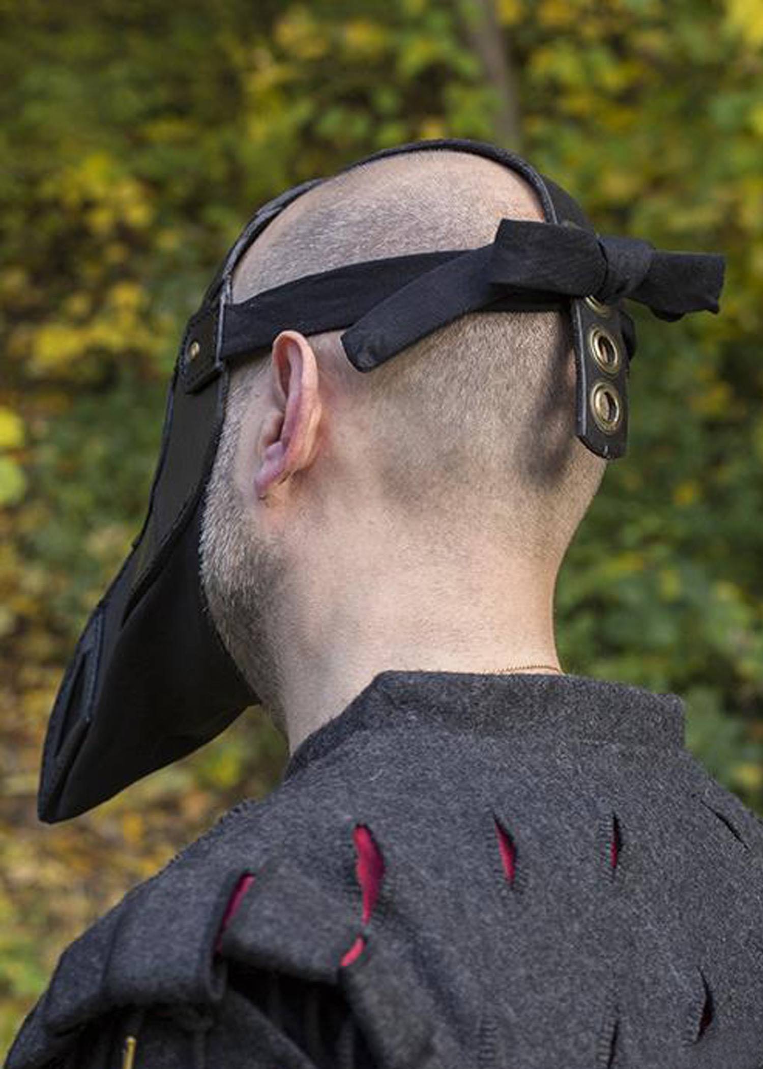 ​Pestdoktor Maske in Schwarz