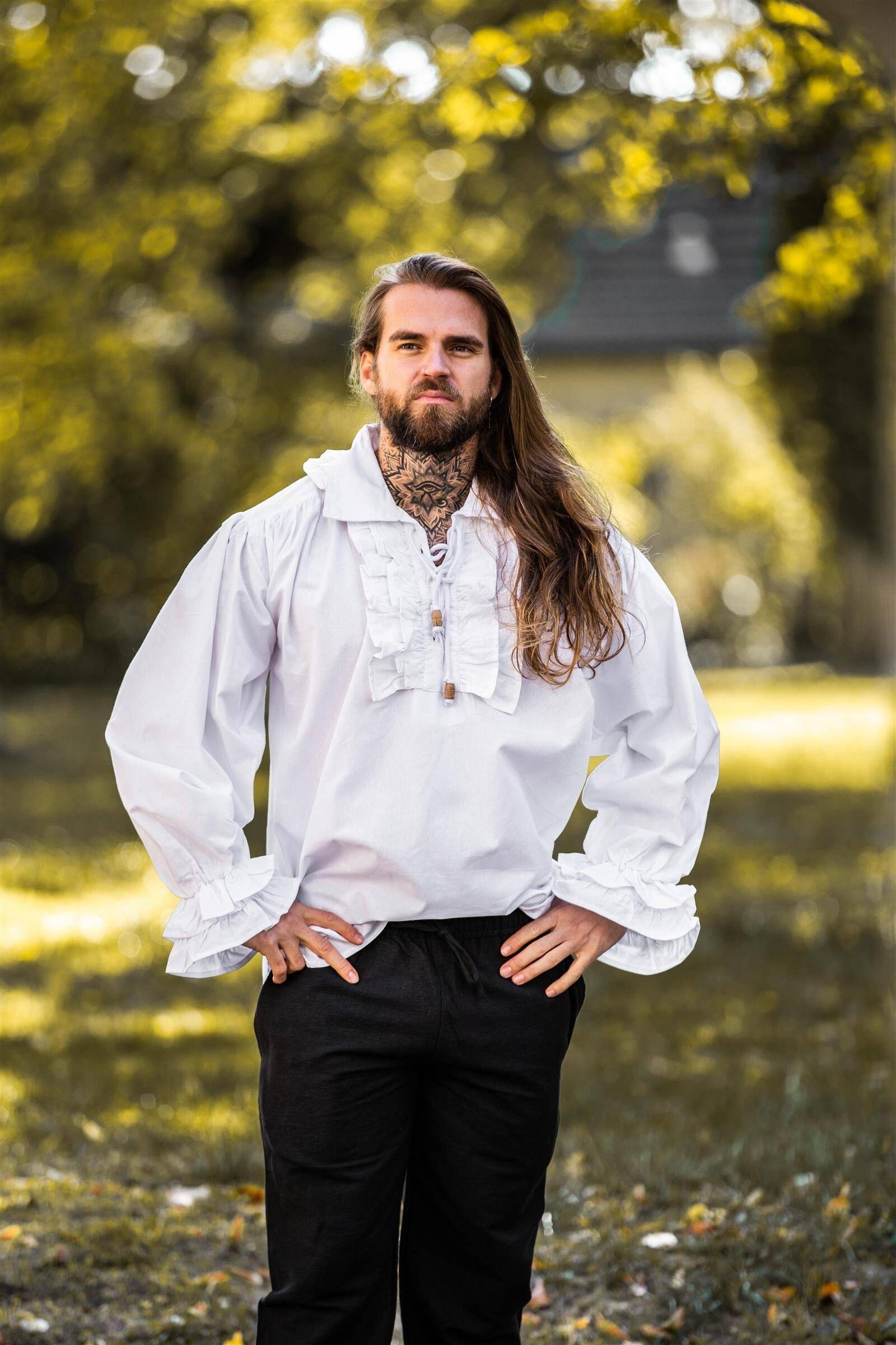 Ontdek het Pirates of the Caribbean-hemd met ruches voor je volgende avontuur