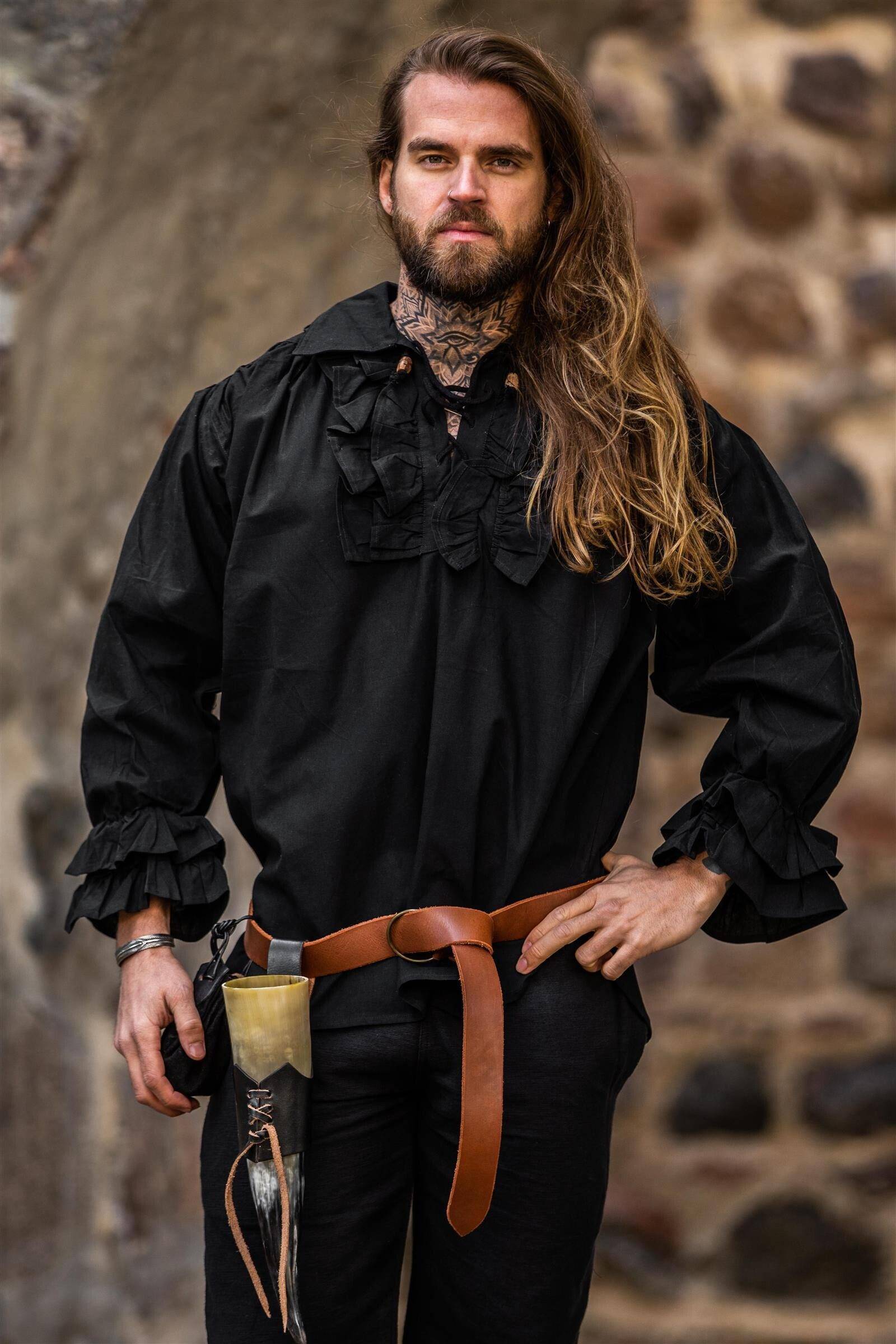 Ontdek het Pirates of the Caribbean-hemd met ruches voor je volgende avontuur