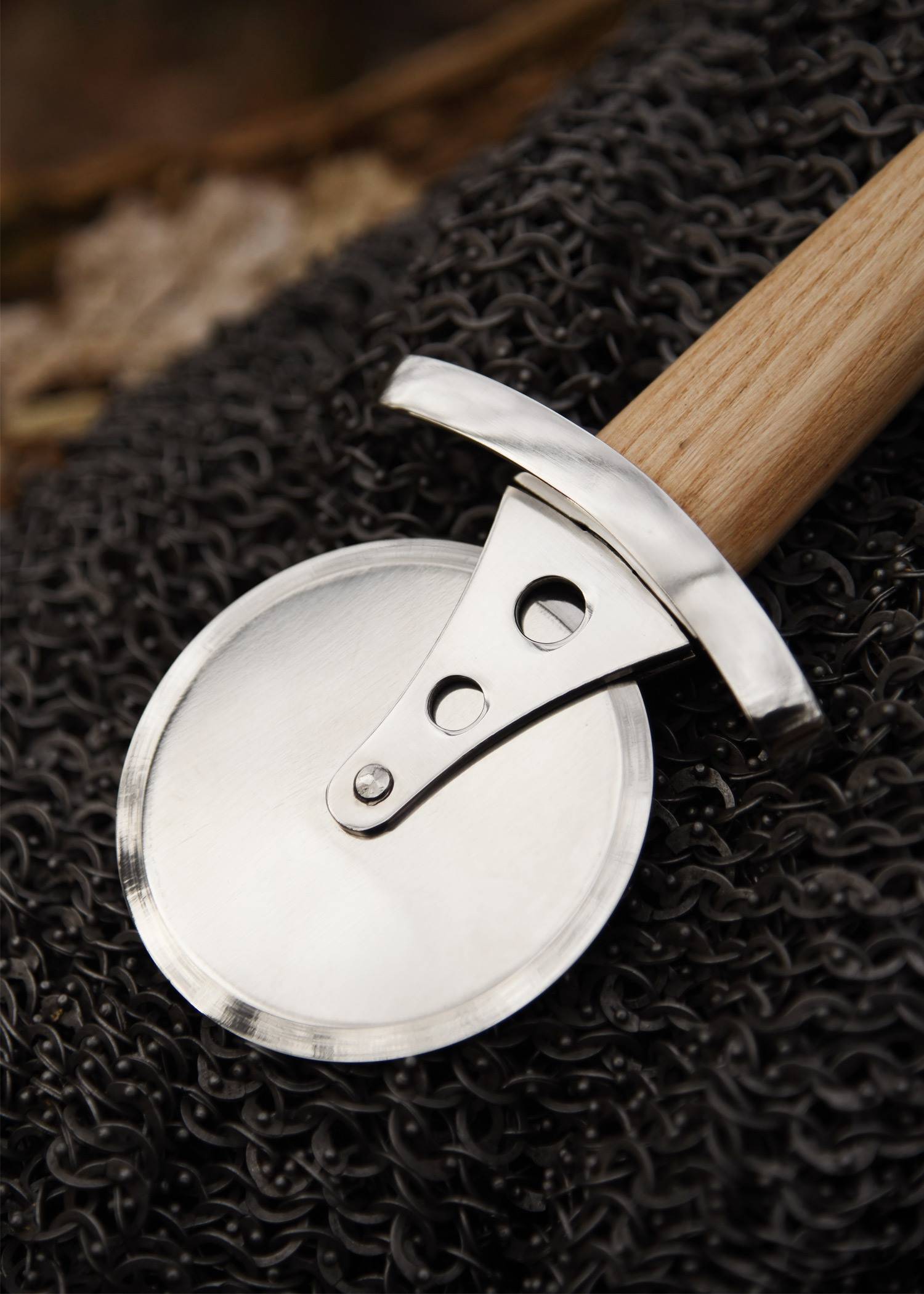 Viking zwaard design pizzasnijder