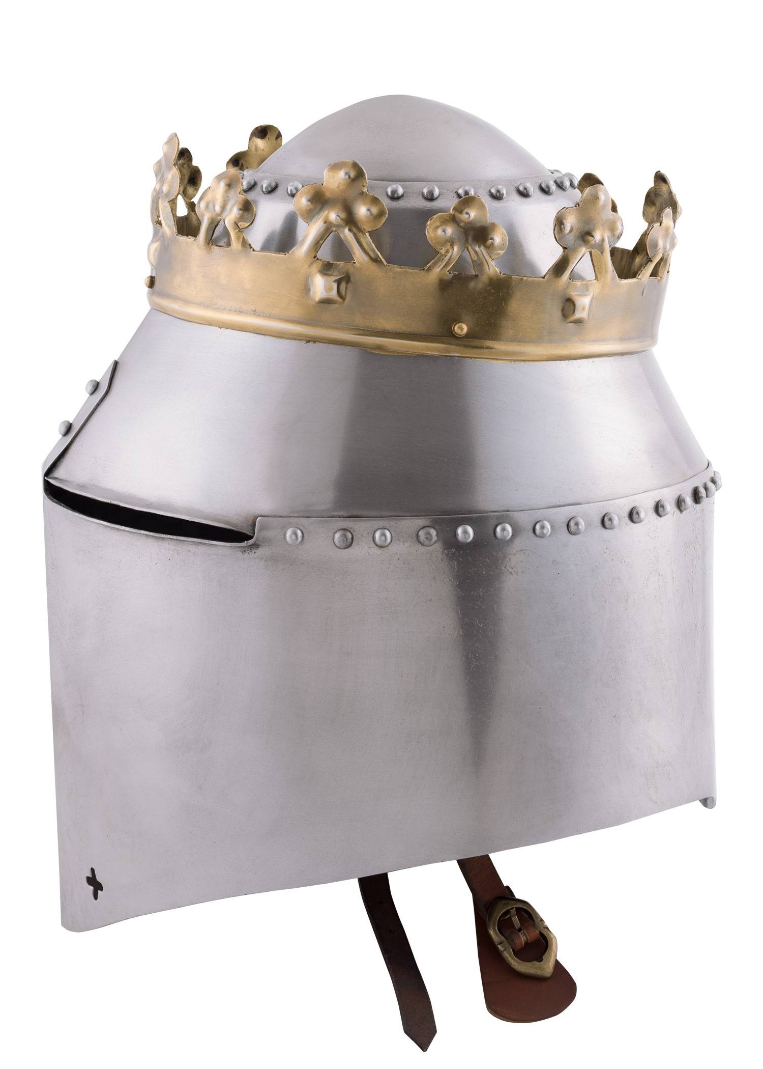 ​Grote Koninklijke Pothelm met Kroon, 1.6 mm