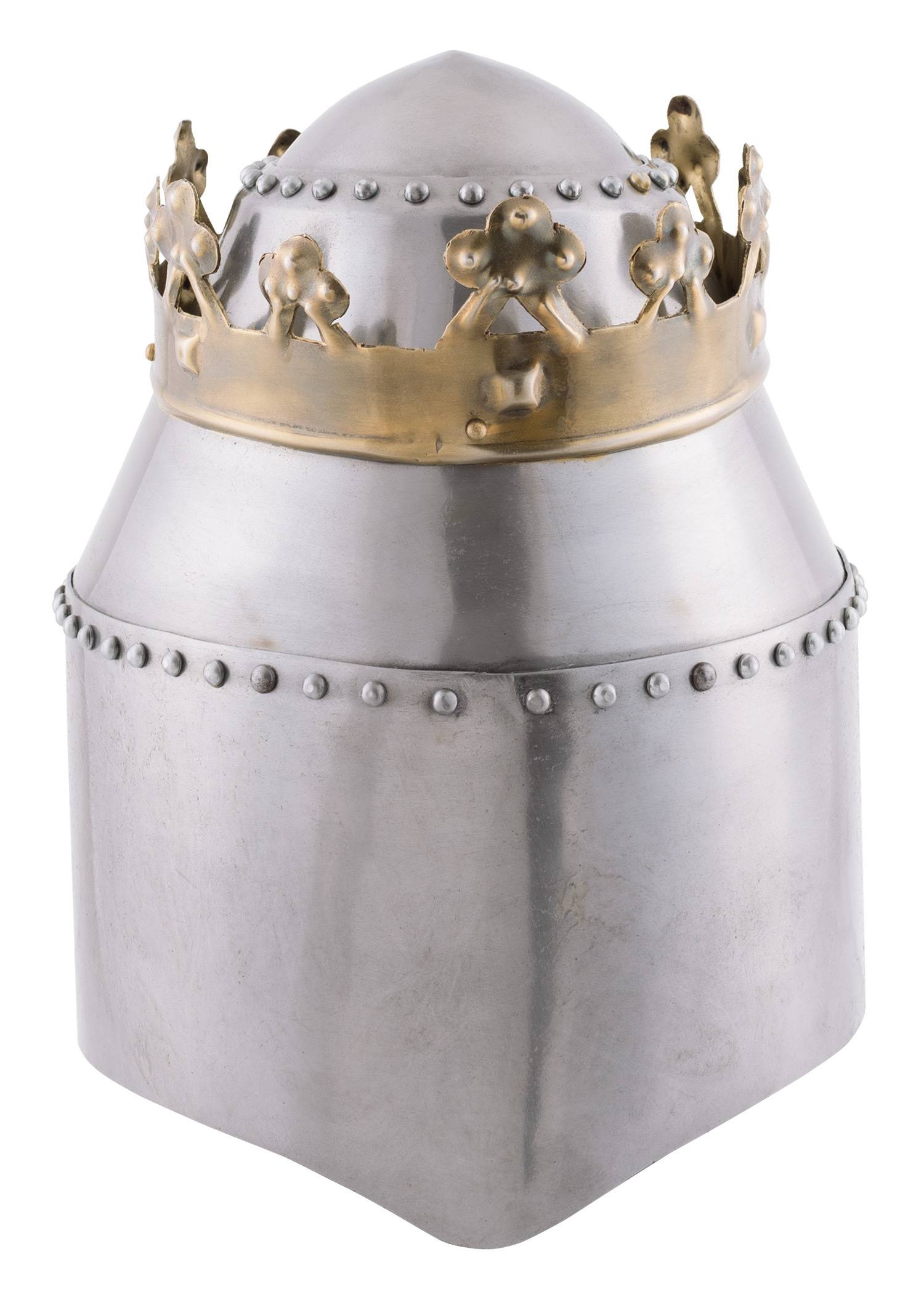 ​Grote Koninklijke Pothelm met Kroon, 1.6 mm