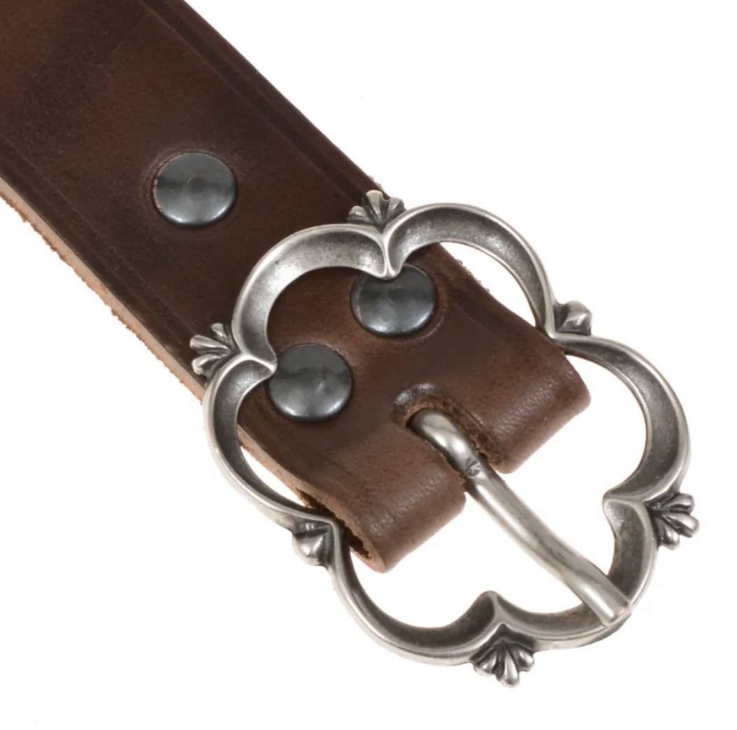 Middeleeuwse Replica Riem 1300-1400, bruin of zwart