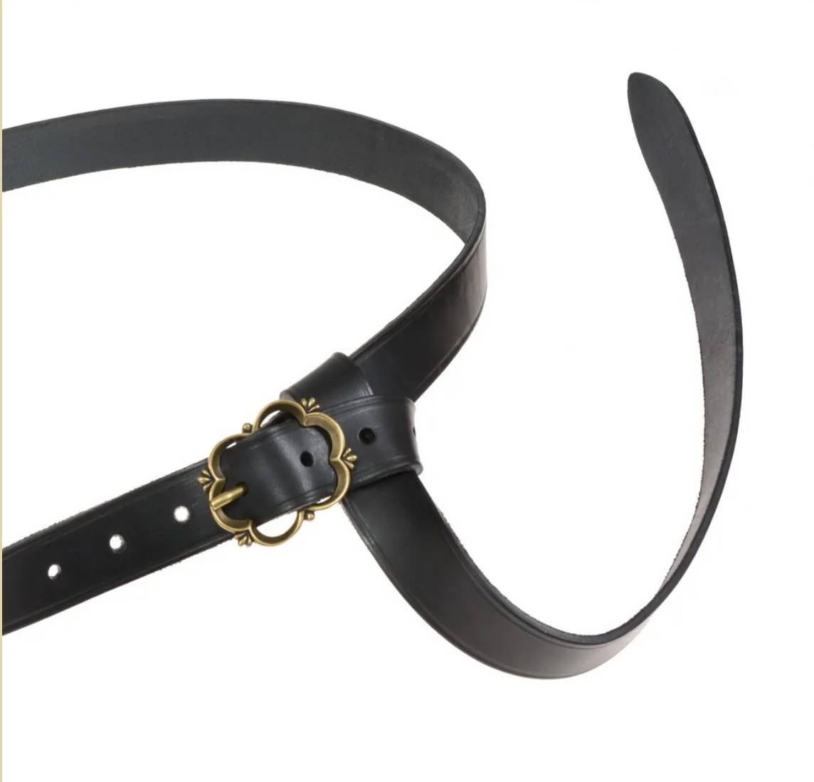 Middeleeuwse Replica Riem 1300-1400, bruin of zwart