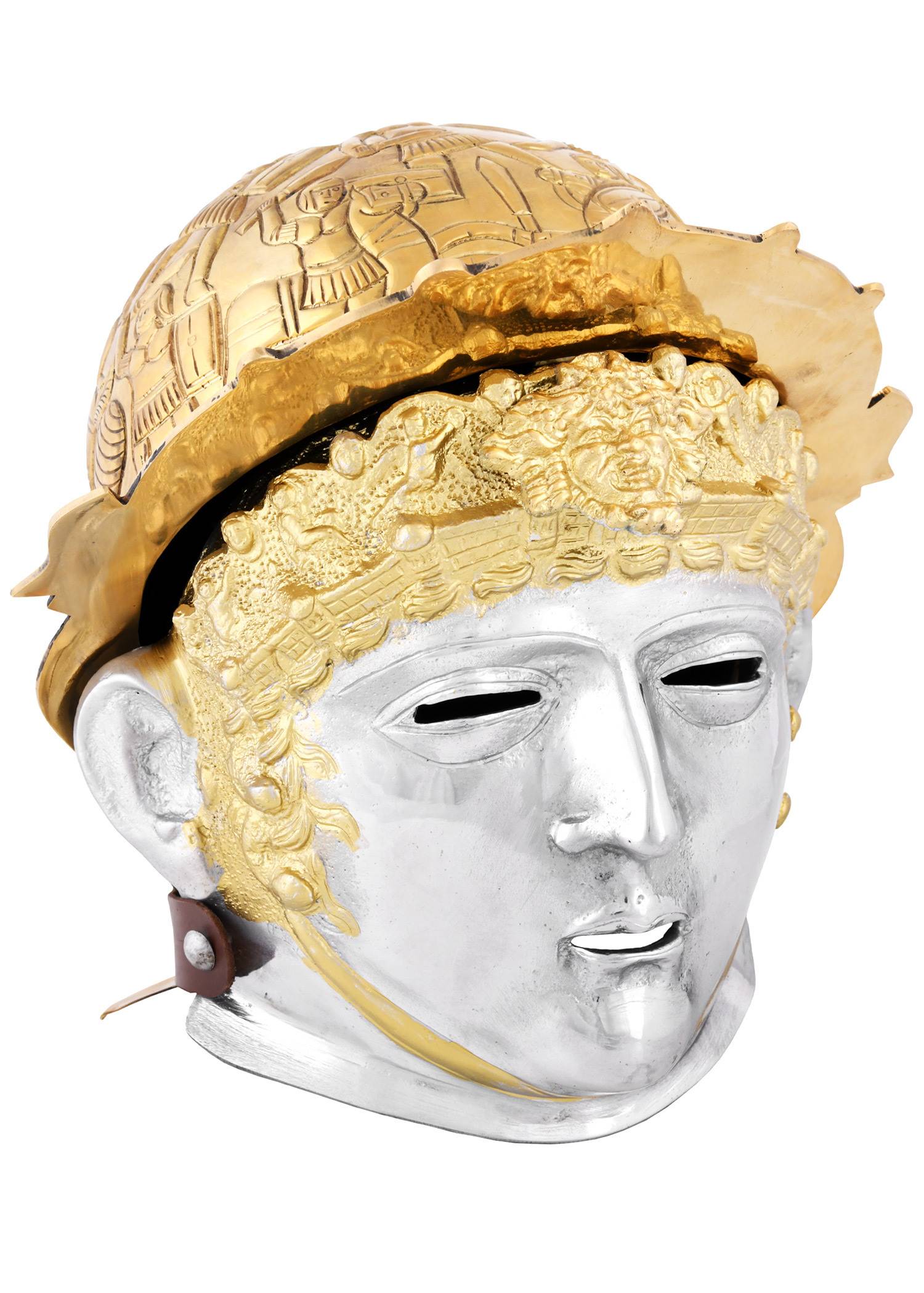 Ribchester Kavalleriehelm, Messing-Stahl