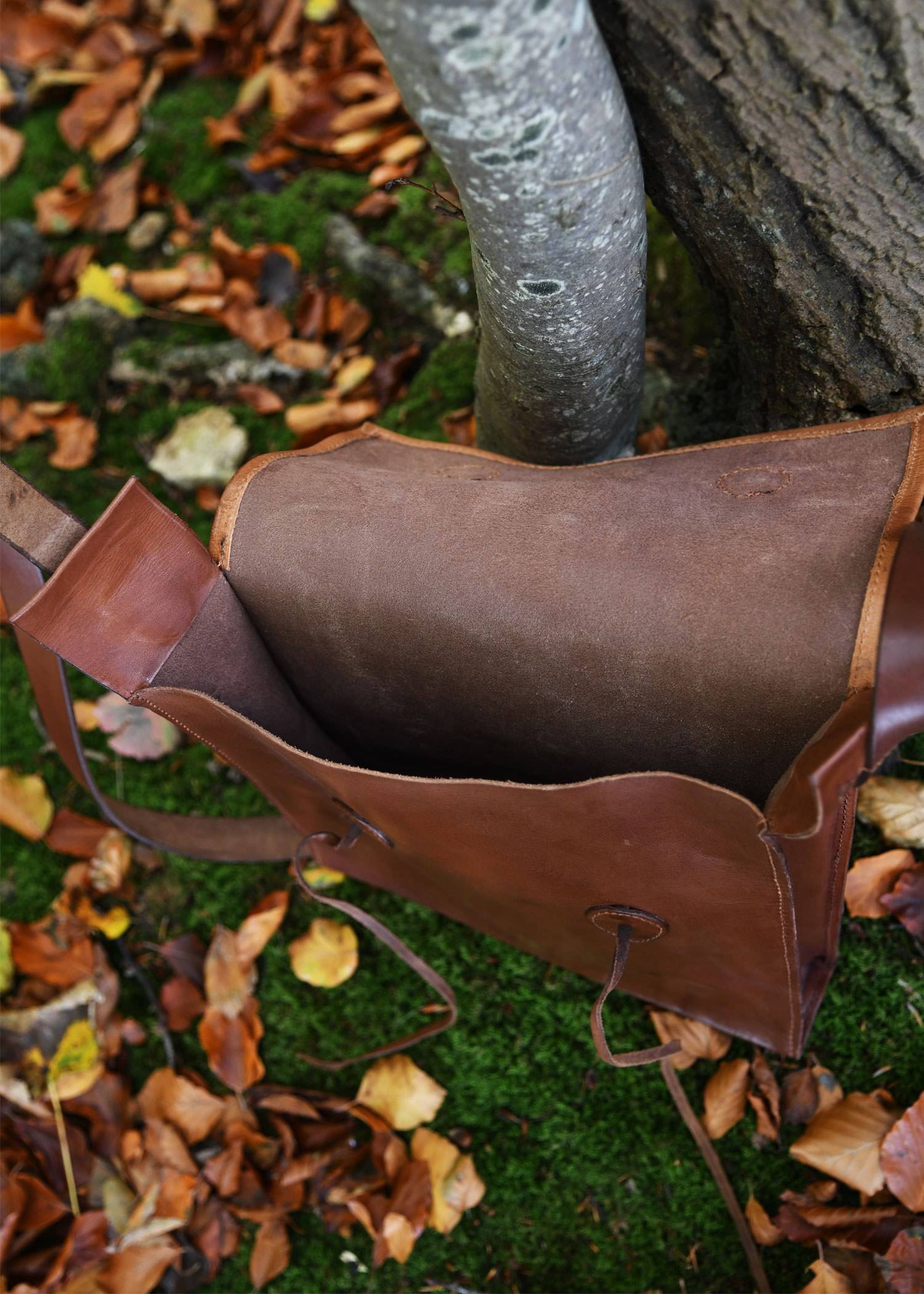 ​Comacchio Tasche, Römische Ledertasche
