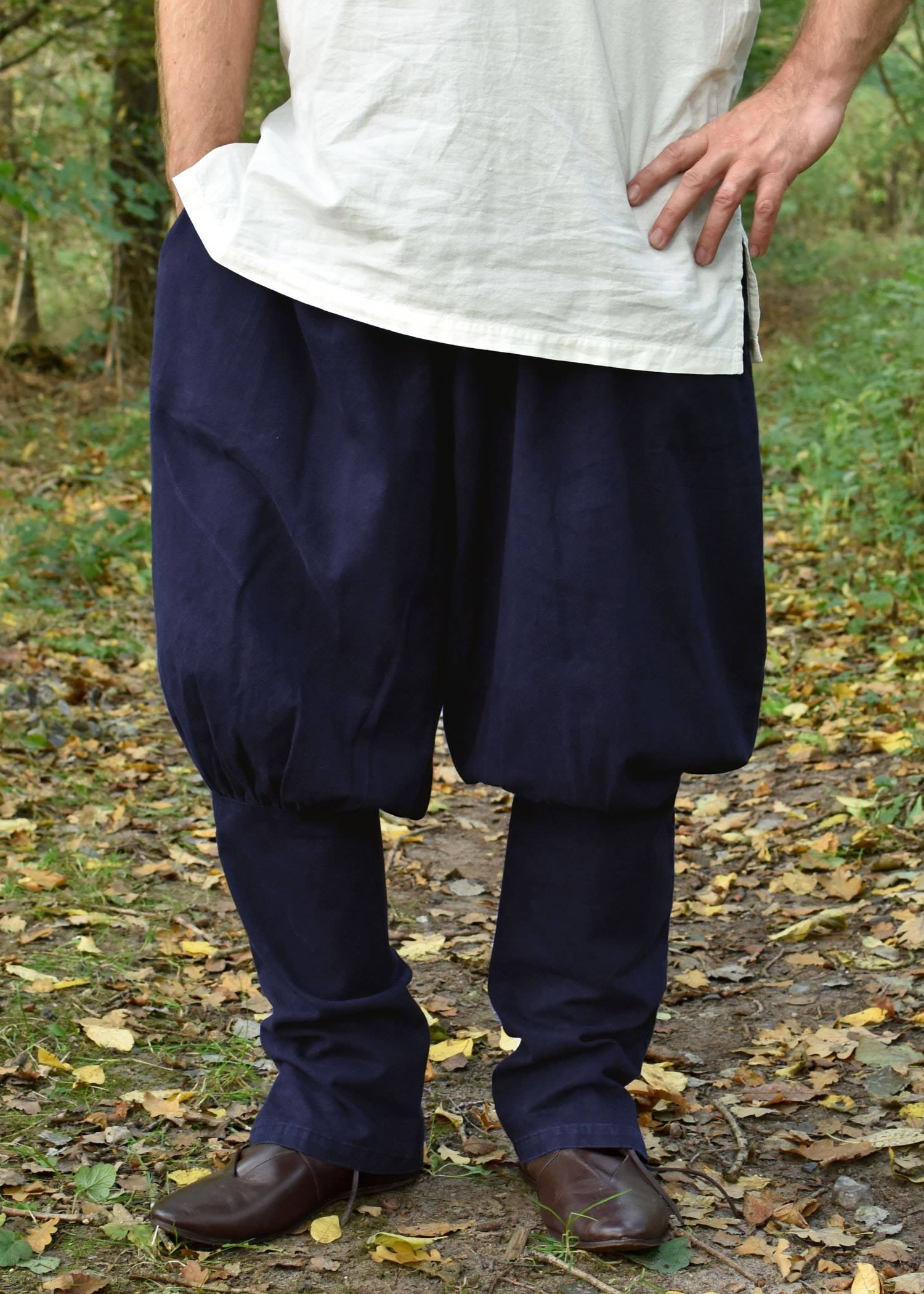 ​Wikinger Hose, Rushose in Dunkelblau