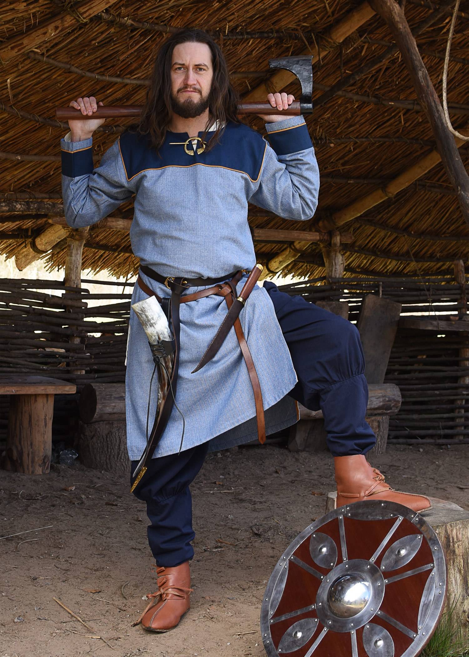 Vikingbroek, Rusvikingbroek in Blauw