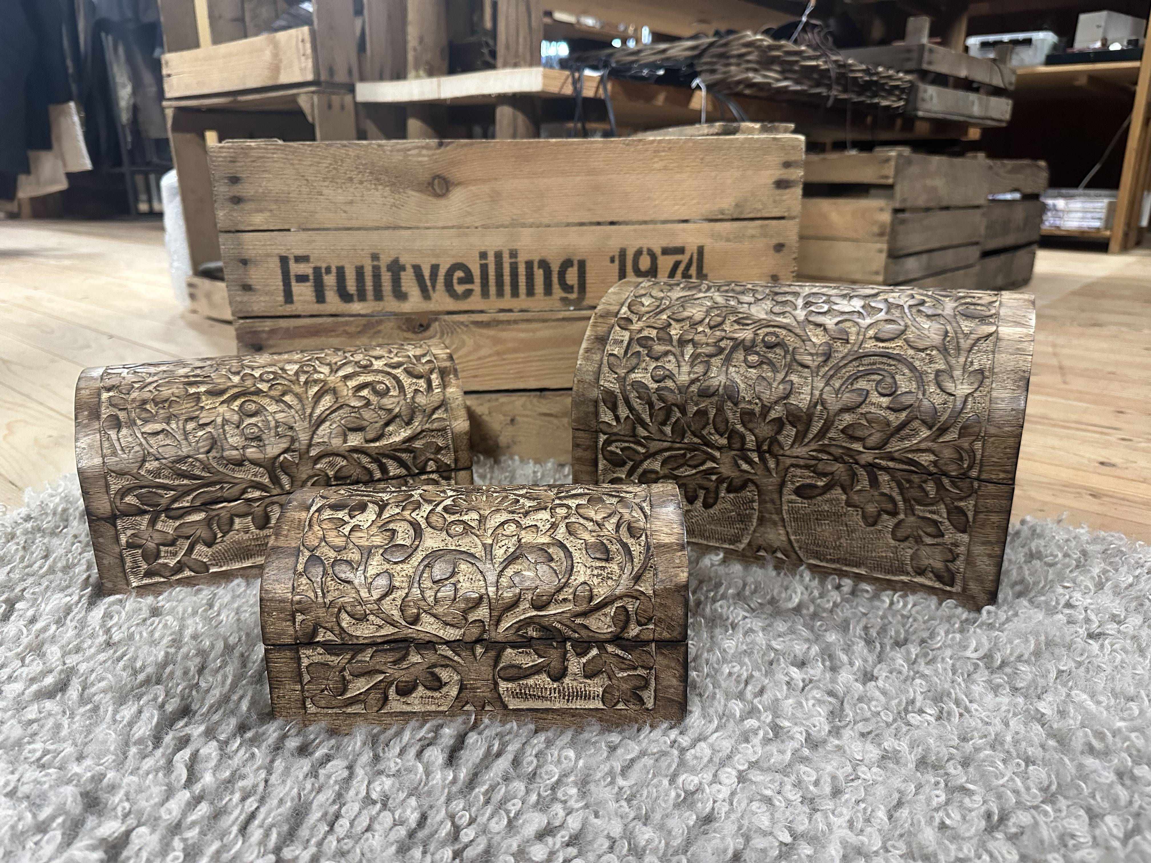 Levensboomkist van Hout Klein