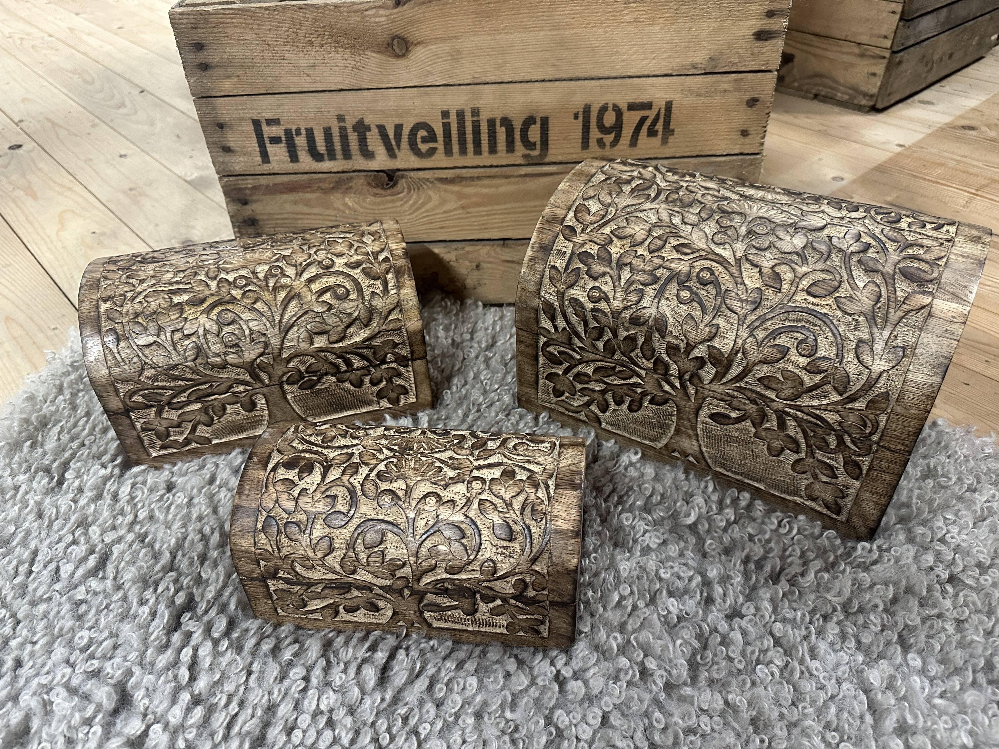 Levensboomkist van Hout Klein