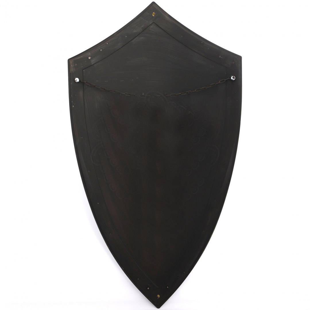 Mittelalerschild mit drei Fleur De Lys