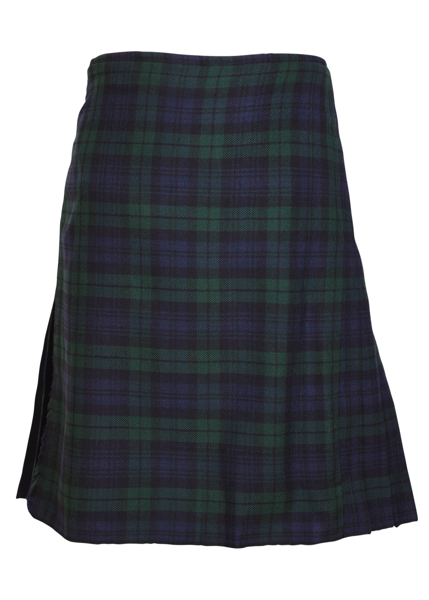 Schotse Kilt, Black Watch Tartan, 8 Meter Stof