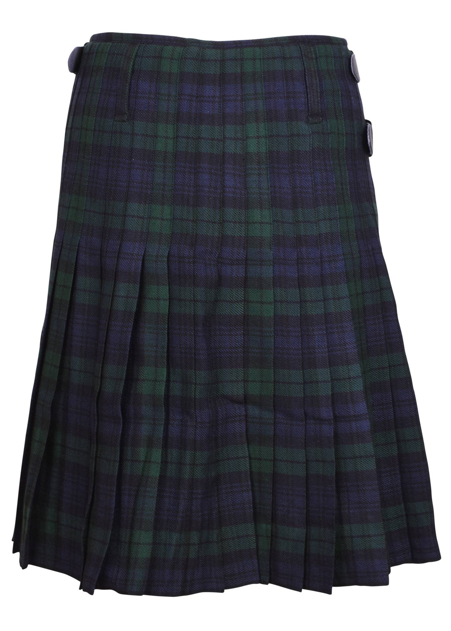 Schotse Kilt, Black Watch Tartan, 8 Meter Stof