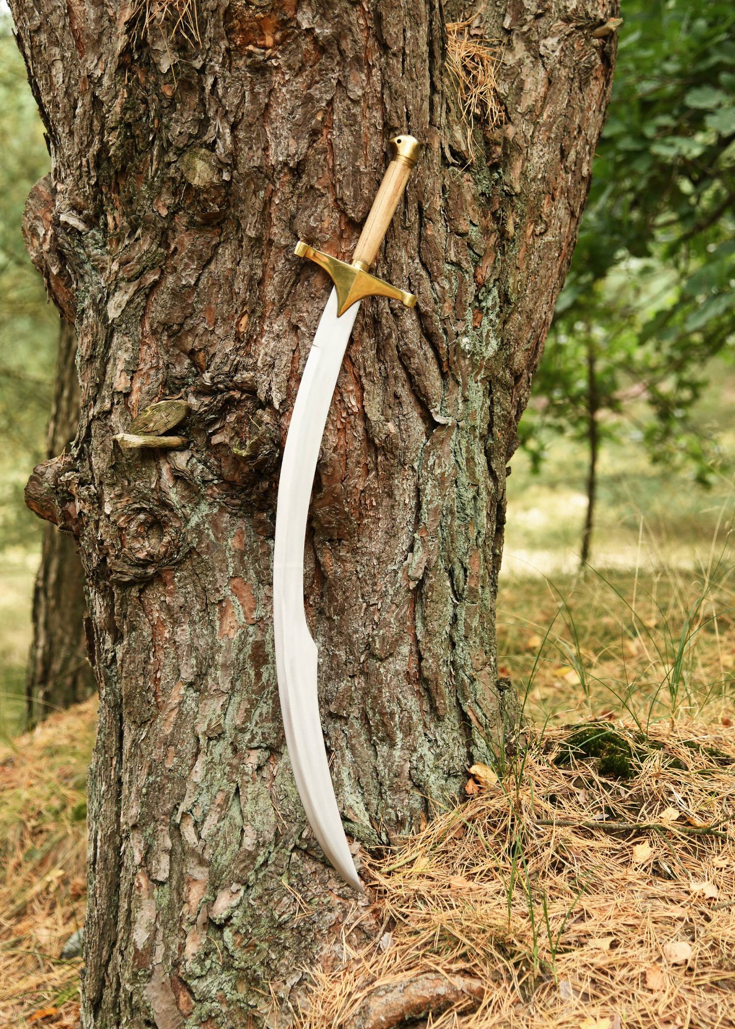 Scimitar voor buikdans & re-enactment – ​​Oosterse danssabel
