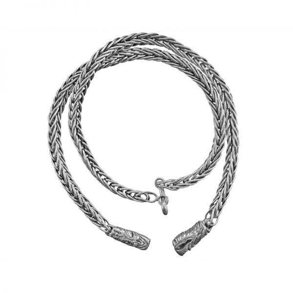 Viking Ketting 55 cm in Zilver (925er)