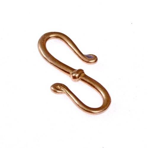 ​Kleiner Schmuck-Haken (Kettenhaken) für Halsketten in Bronze