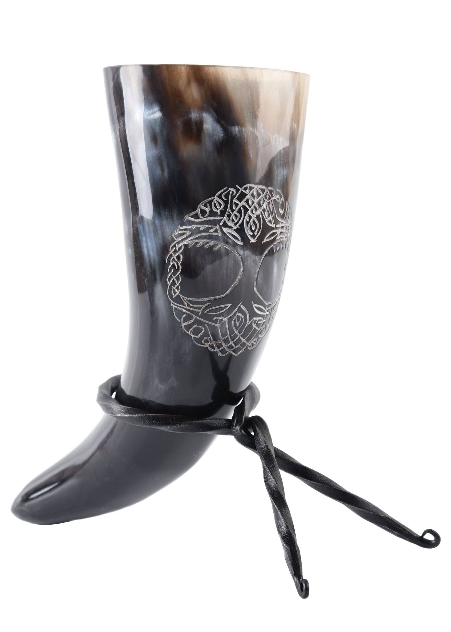 ​Yggdrasil  Drinkhoorn met Standaard