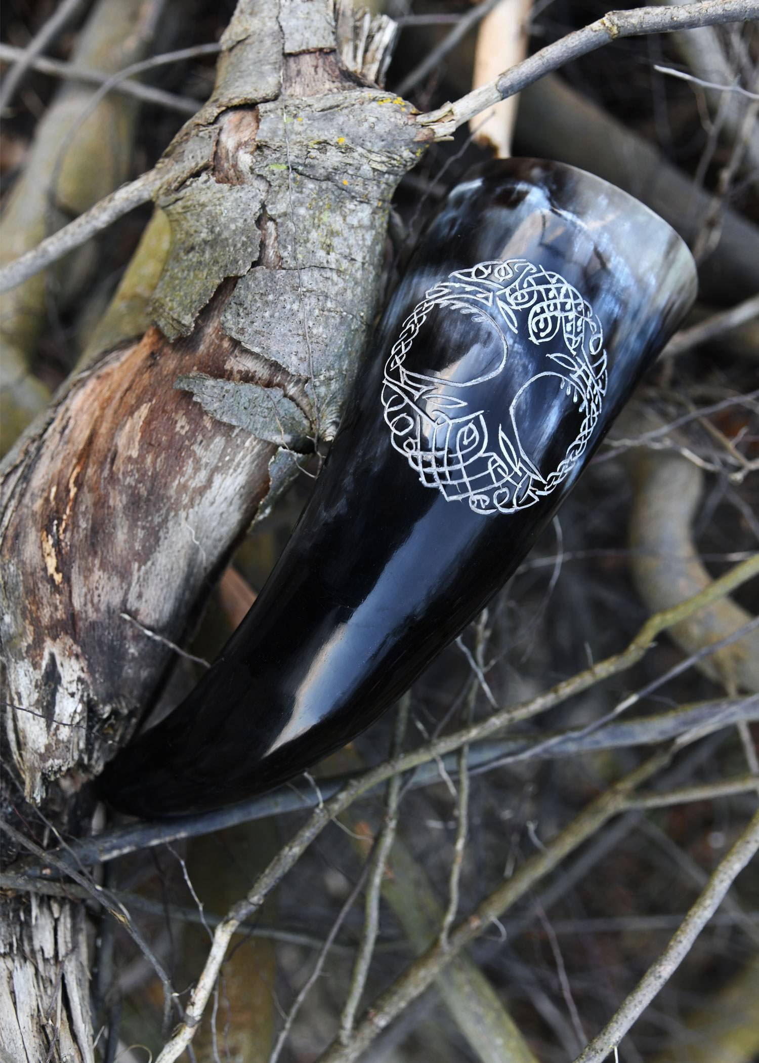 ​Yggdrasil  Drinkhoorn met Standaard