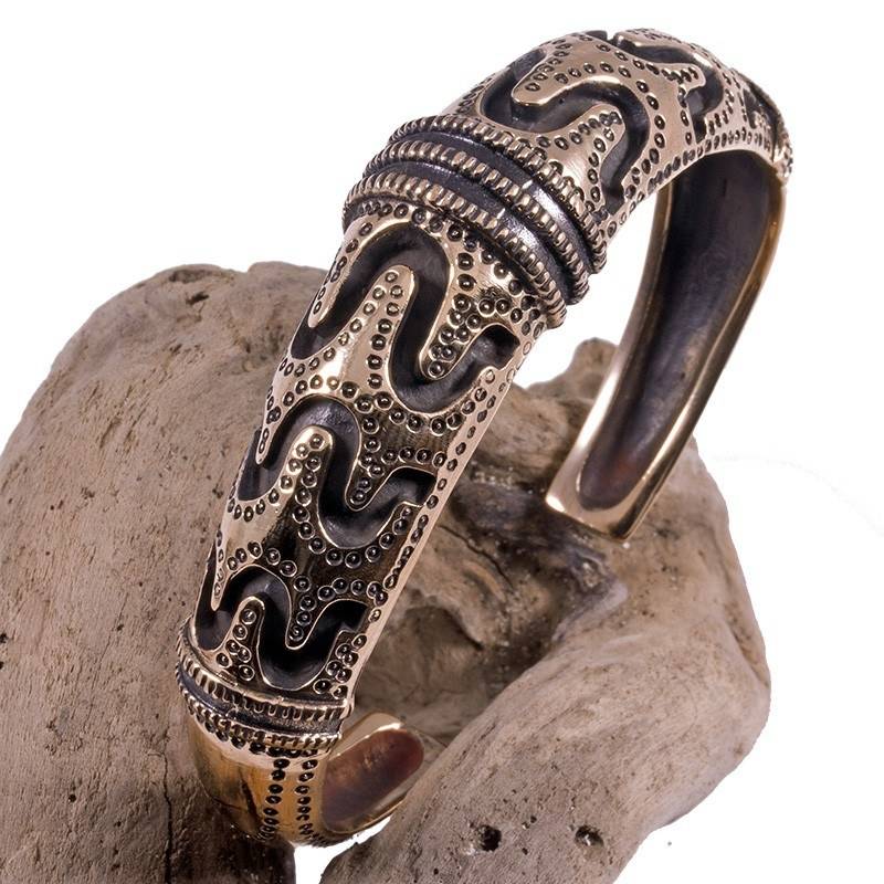 Viking Armband Replica in Brons