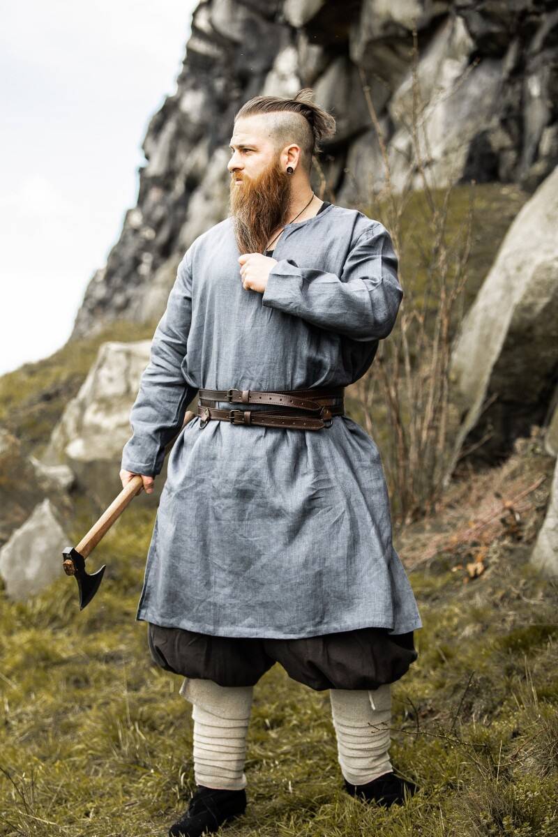 Viking Dubbele Riem in het Bruin
