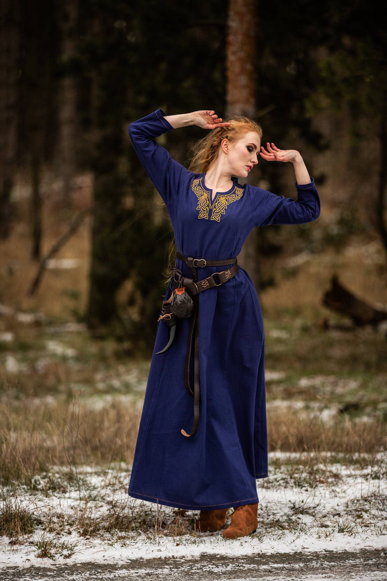 Vikingjurk in Blauw