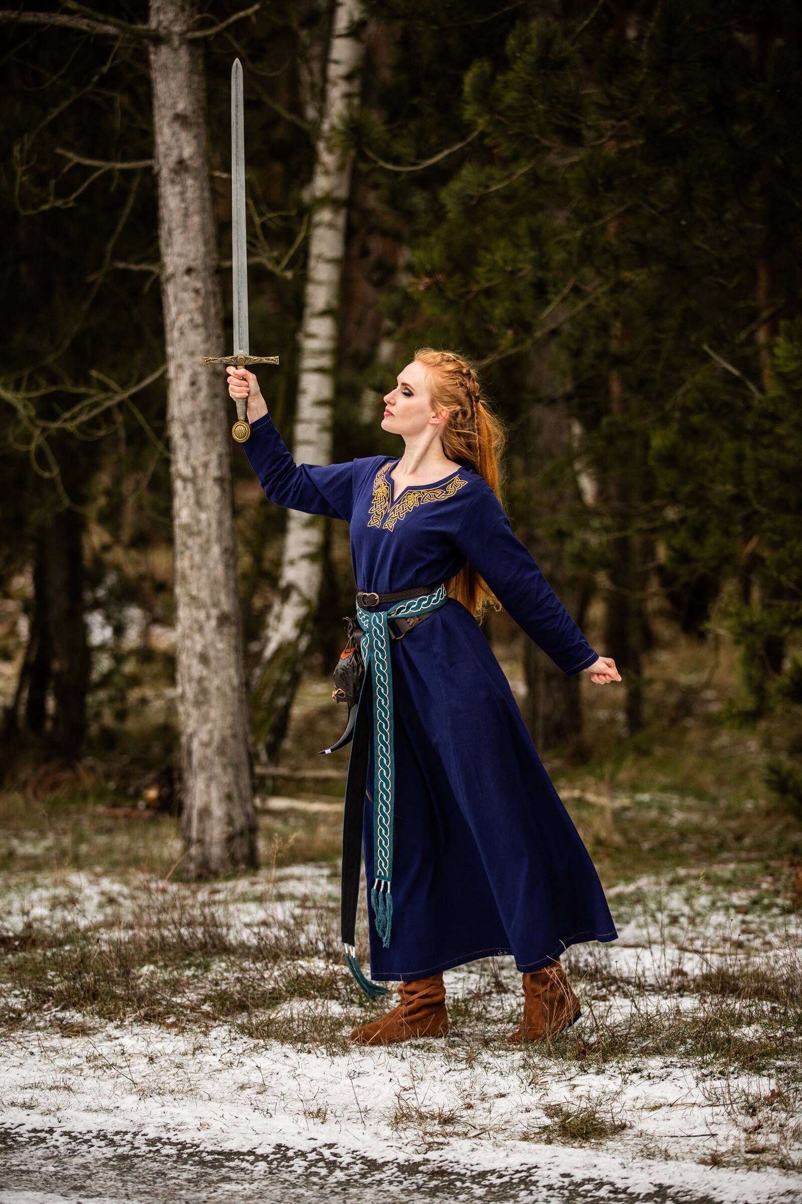 Vikingjurk in Blauw