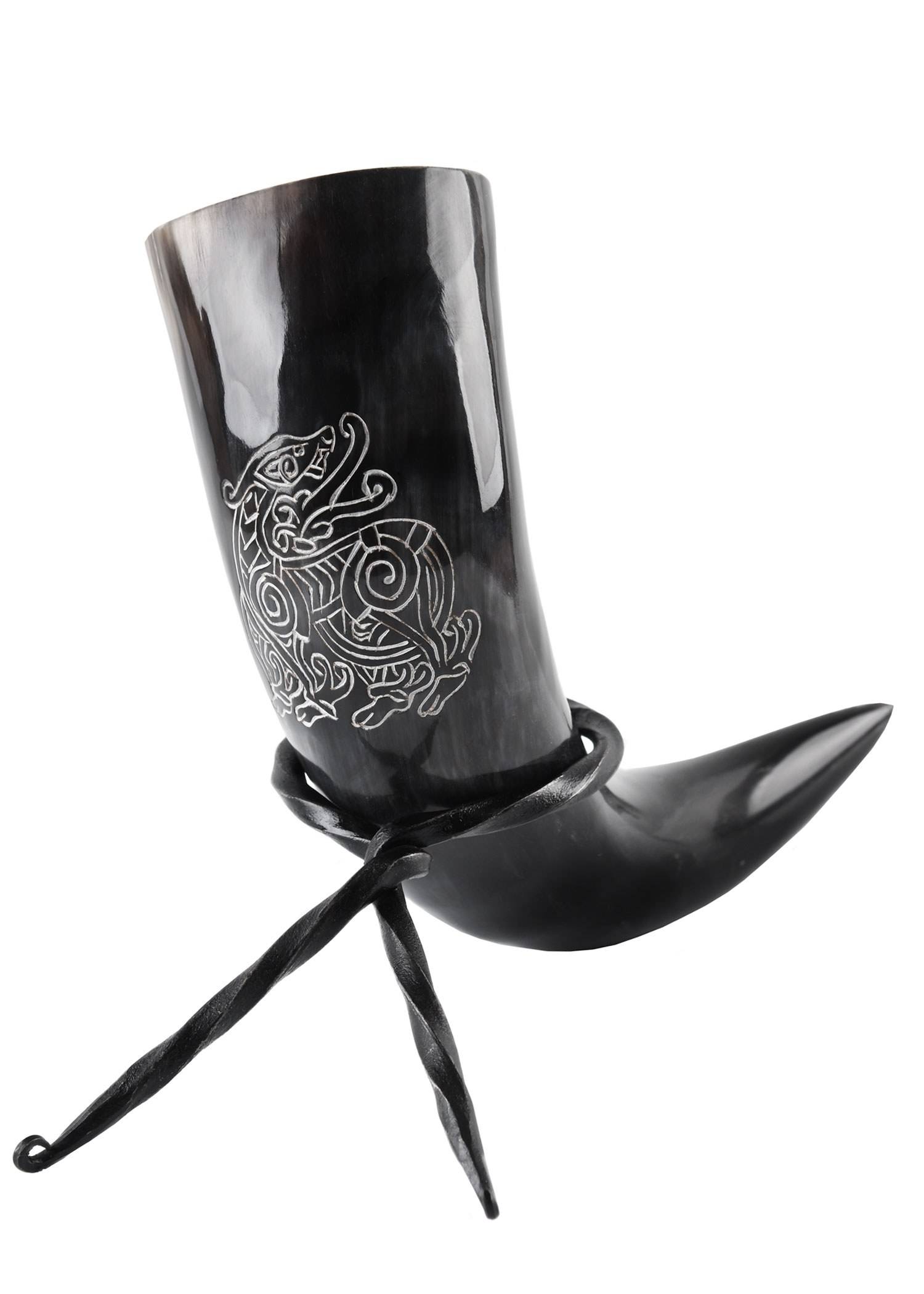 Viking Drinkhoorn met Standaard, Vikingdraak