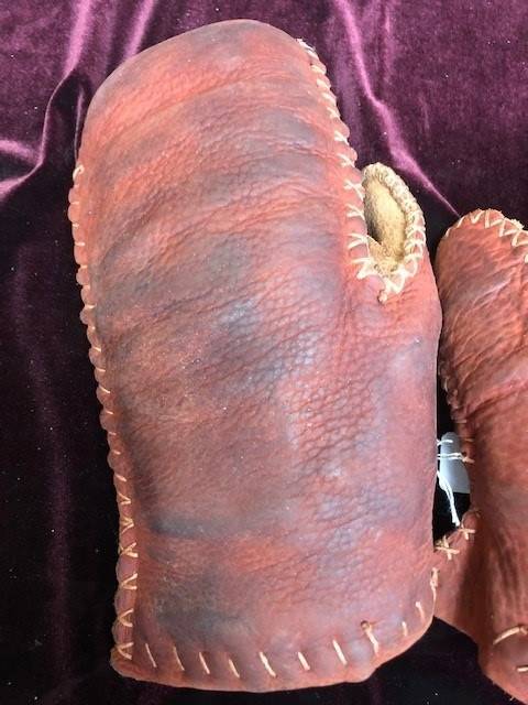Wikinger Pantzer Handschuhe Leder mit metalplatten Satz ( Ausverkauf )