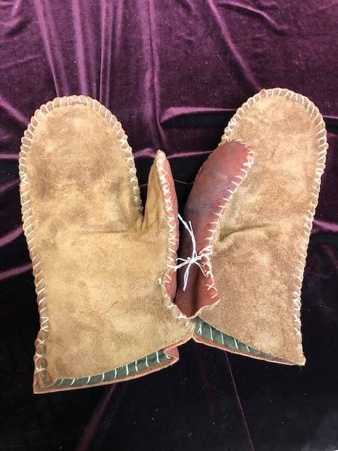 Wikinger Pantzer Handschuhe Leder mit metalplatten Satz ( Ausverkauf )