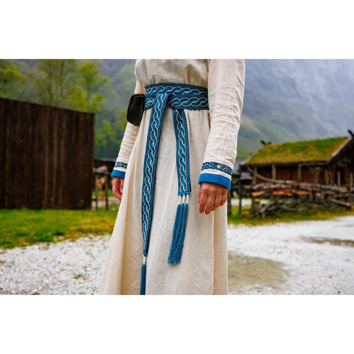 Wikinger Gürtel in Blau