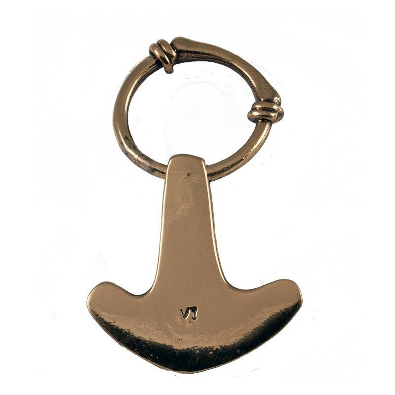 Wikinger Thorshammer Anhanger Bronze 