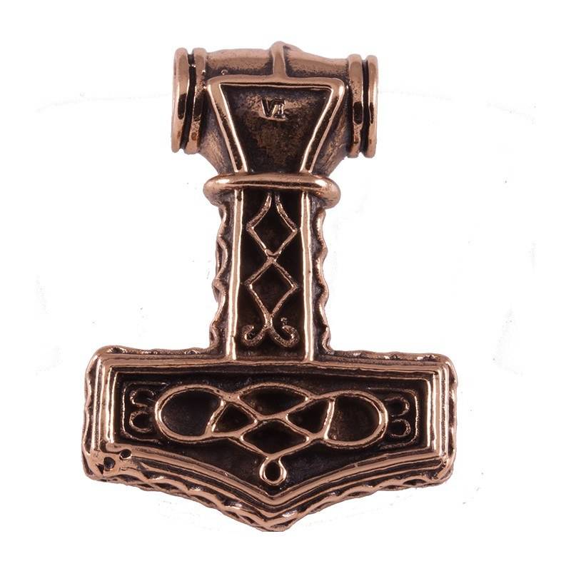 Wikinger Schonenhammer Anhanger Bronze 1000 n.Chr.
