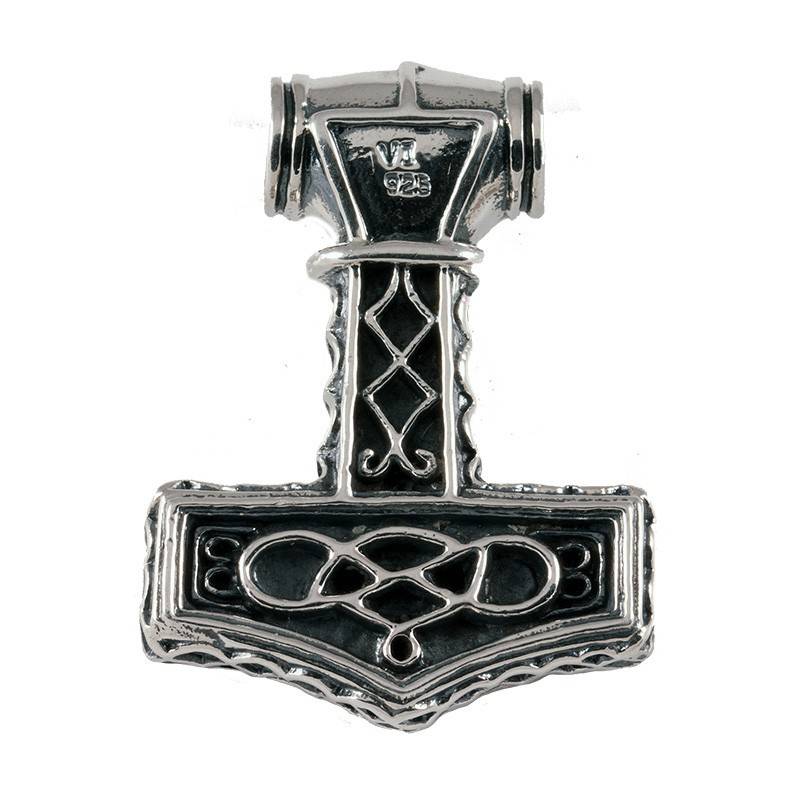 Viking Thor's hamer - Mjölnir Hanger in Zilver (925er)