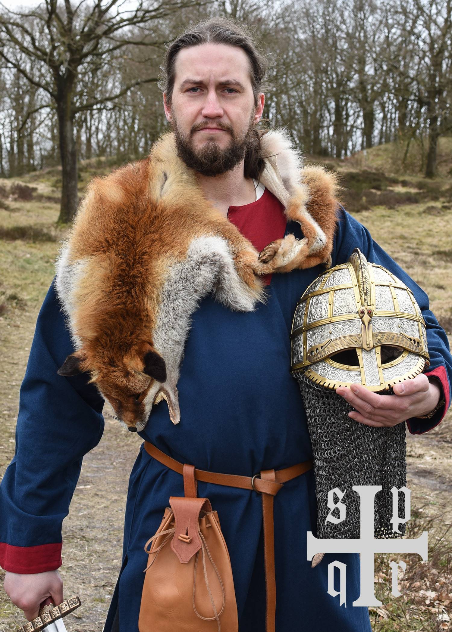 Vikinghelm, Replica originele vondst uit scheepsgraf Valsgärde 8