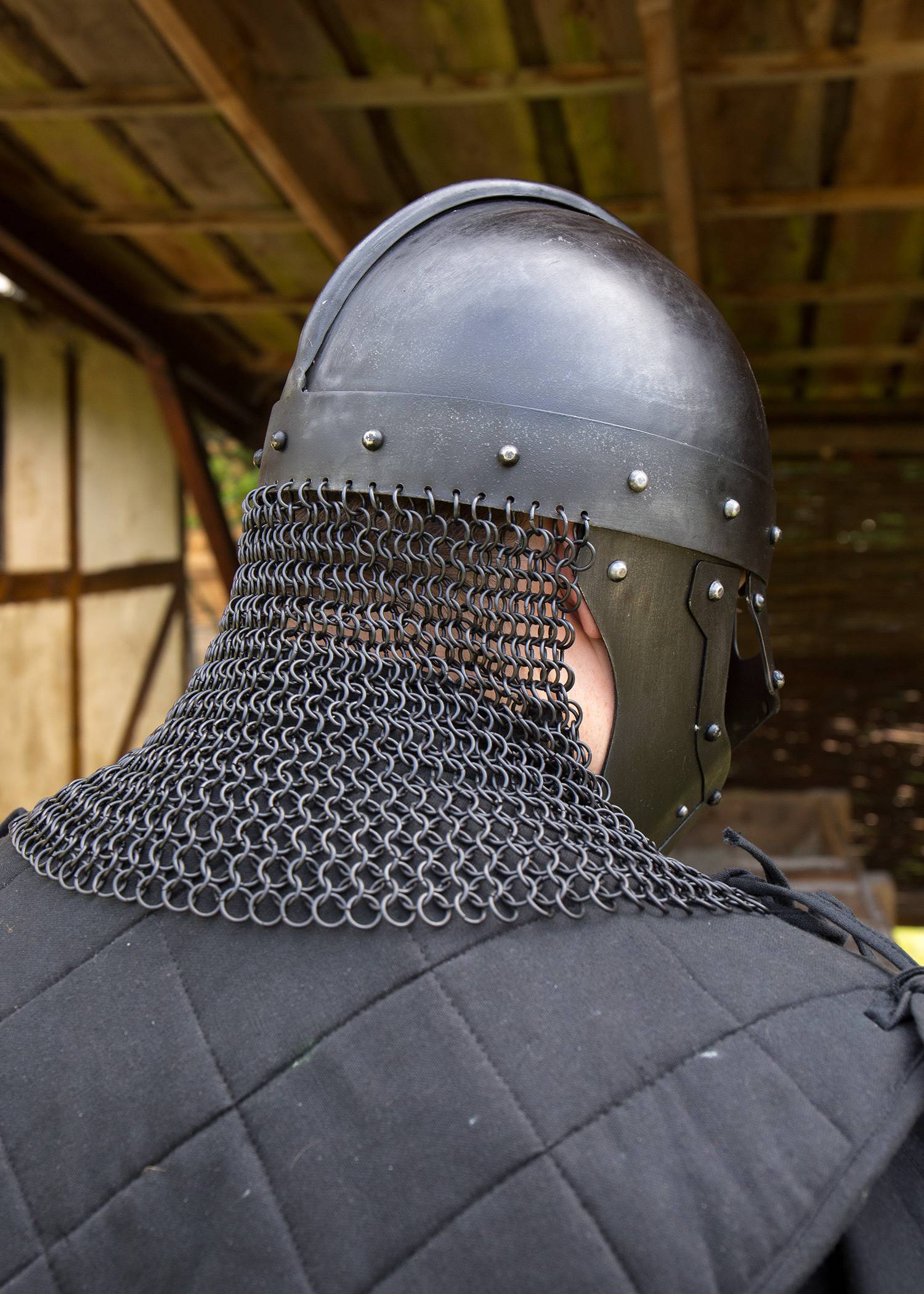 Vikingtijd Brilhelm Raven in maat M en L