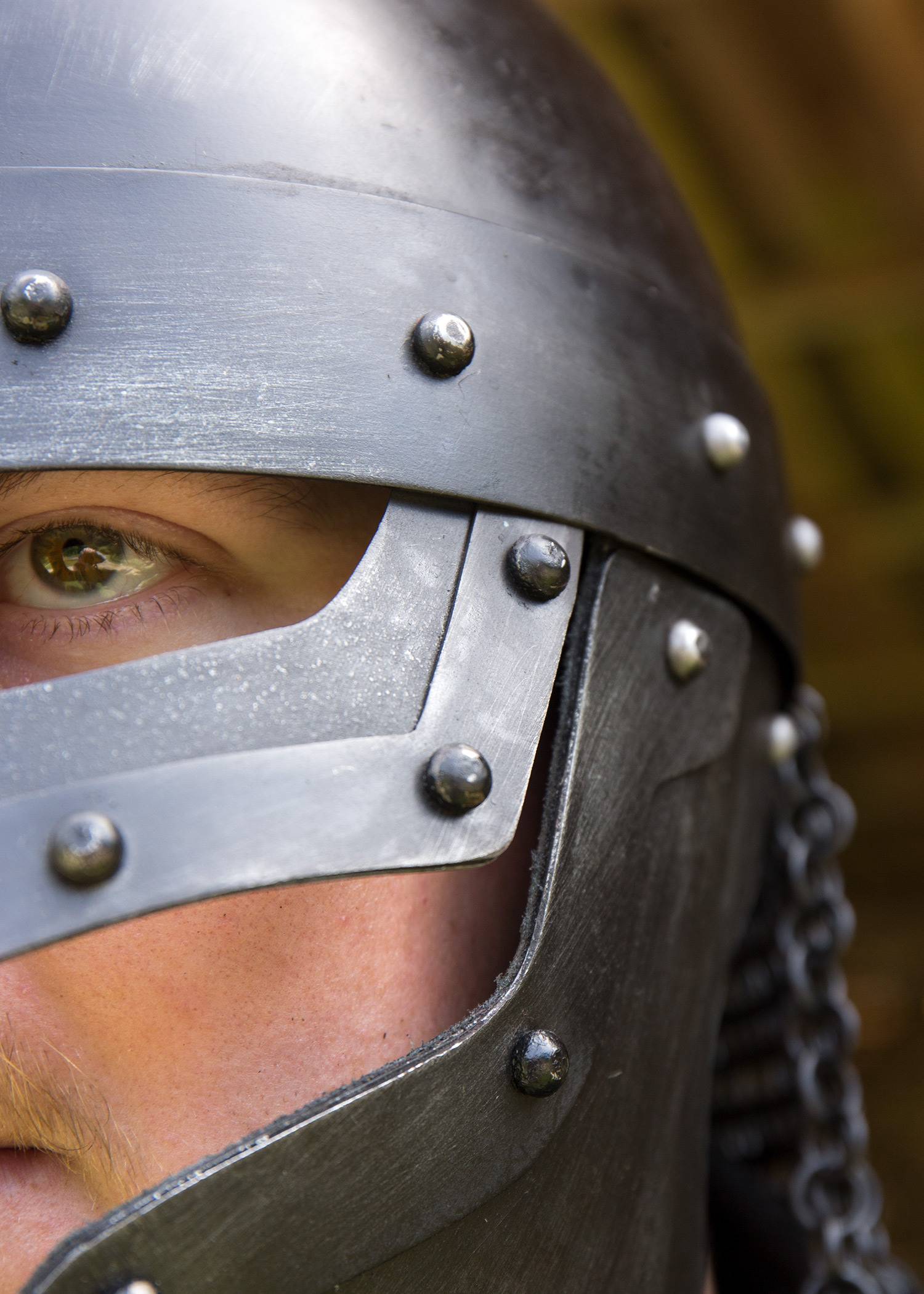 Vikingtijd Brilhelm Raven in maat M en L