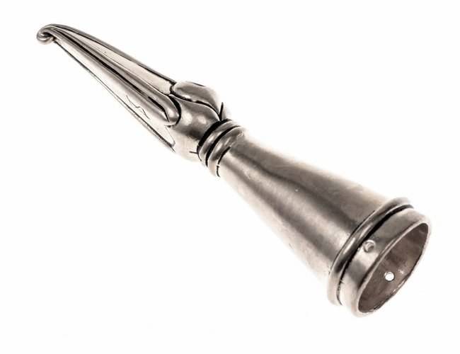 Drinkhoorn Sierstuk Viking Ravenkop Tin