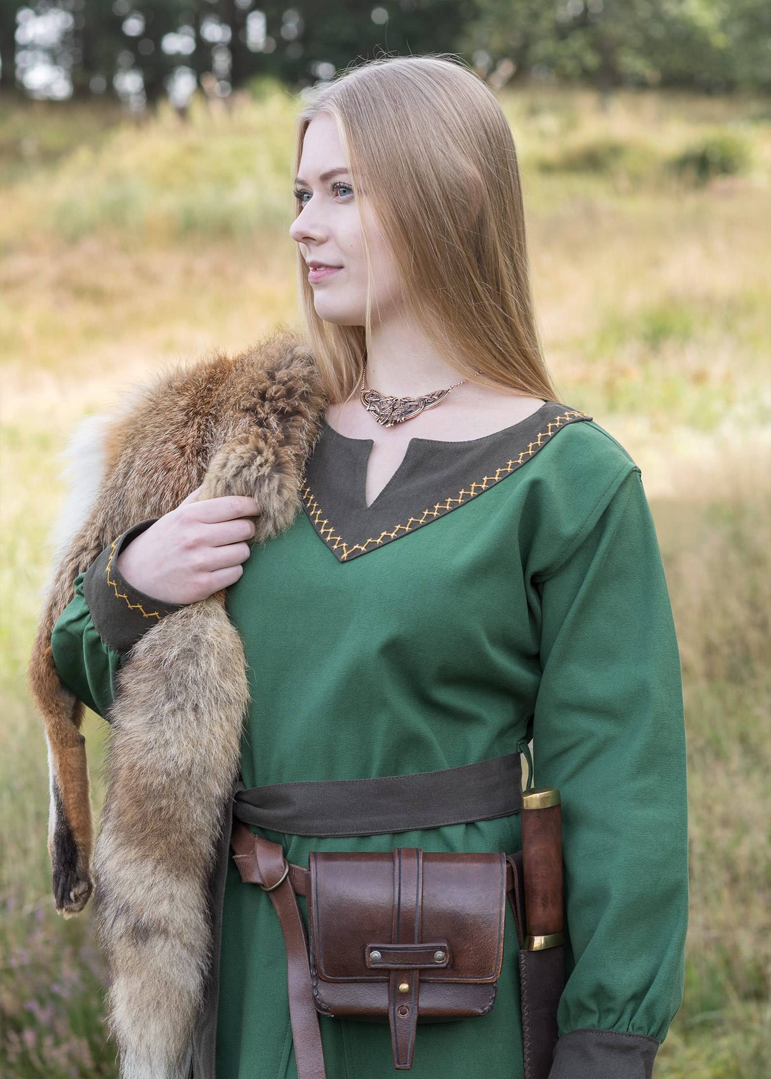 Wikingerkleid in Grun, aus den 9-10Jh.