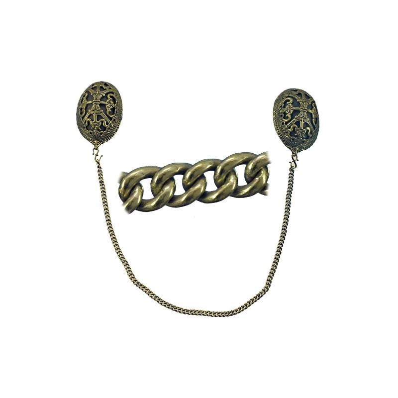 Wikinger Kette 50 cm Bronze